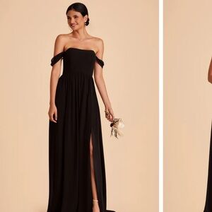 Birdy Grey black bridesmaid dress NWT